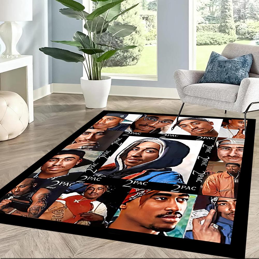 Dj Ardy Tupac Remix Square rugs are a great choice for living rooms, bedrooms, home décor, and as gifts.