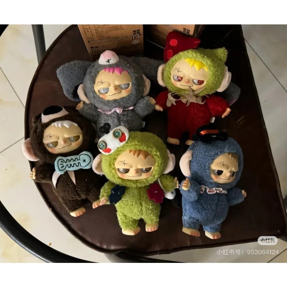 Genuine Pitenaught Naughty League Series Plush Blind Box Sjd Movable Cute Doll Handmade Figurines Desktop Ornament Action Figure