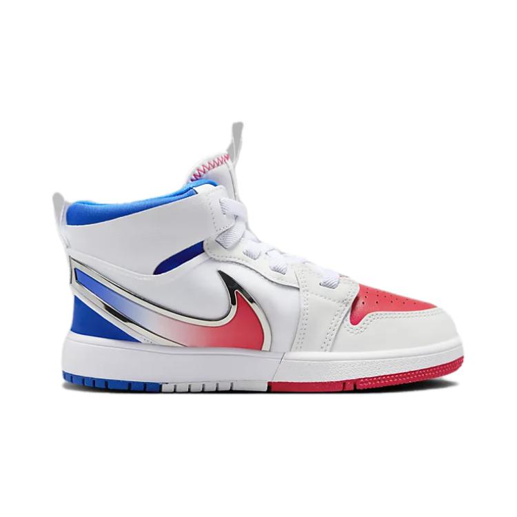 Air Jordan 1 Mid RM EasyOn PS White Racer Blue Siren Red FQ1282-100