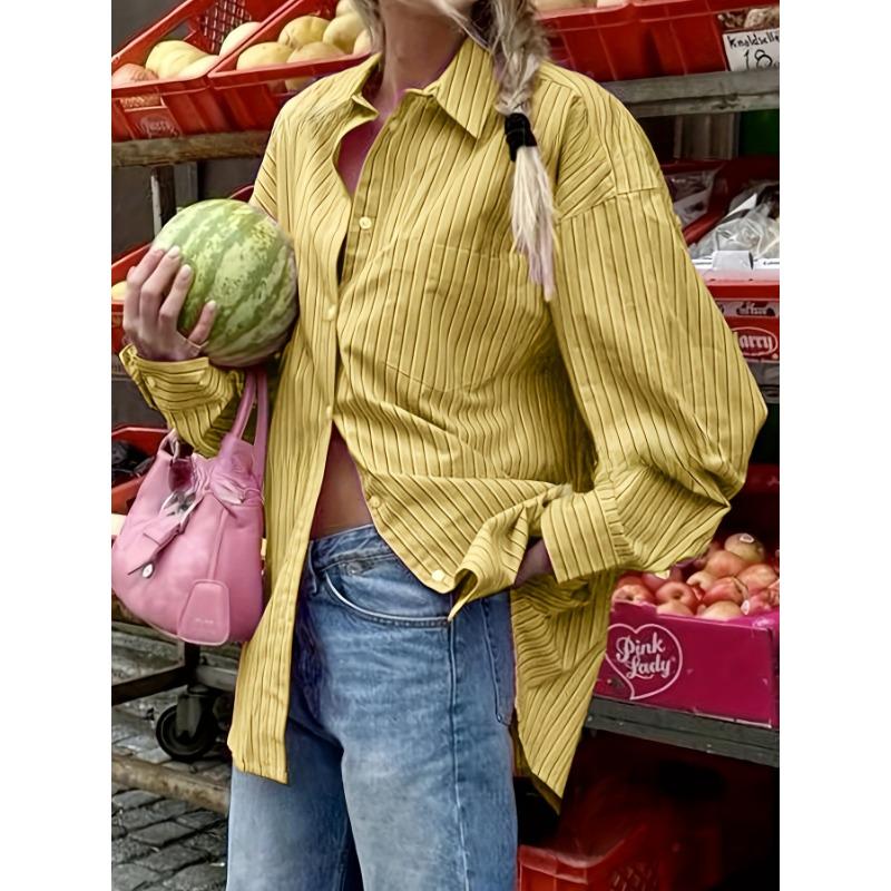 Women's Casual Elegant Striped Top