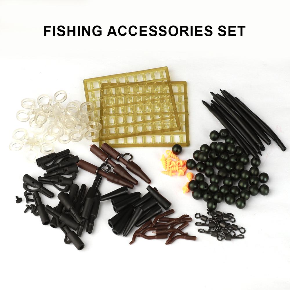 FTK 125pcs Carp Fishing Feeder Tool Set for Carp Fishing Binding Tools