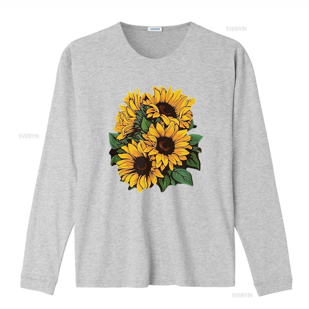 Mens Garden Gardener Sunflower Gardening T Shirt Black Vintage Washed Stylish Unisex Graphic Comfortable Fashion