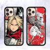 Anime F-Fullmetal A-Alchemist Handyhülle Für IPhone 17 16 15 14 13 Plus 12 11 Pro Max PC+TPU Hüllen Rückseite