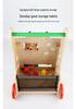 Wooden Multifunctional Toddler Walker with Piano & Shape Sorting