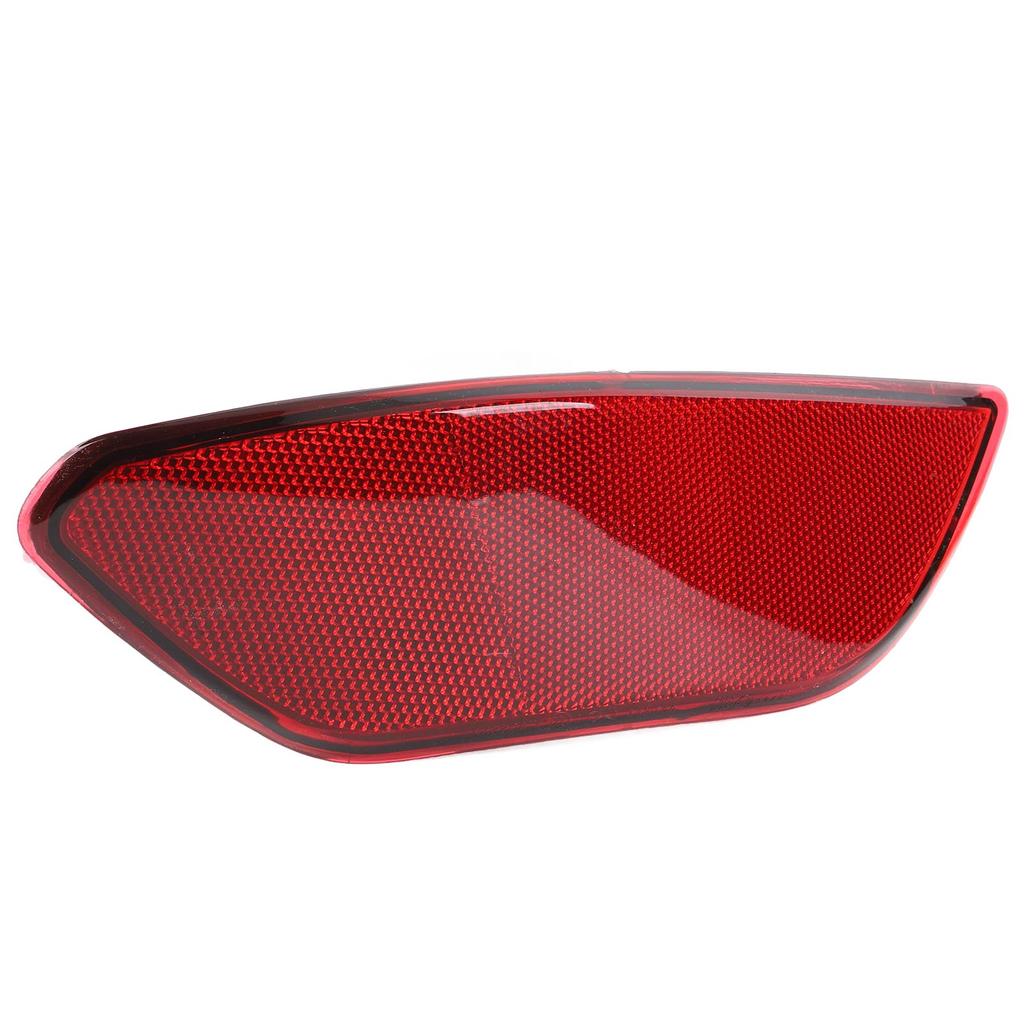 Pair of Rear Bumper Reflector Trim Sturdy ABS Material Red Lens Bumper Reflector Strip Cover