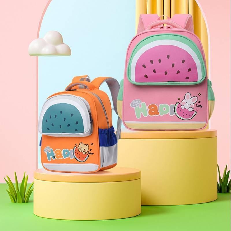 Adorable Toddler Backpack Lightweight Nylon Cute Cartoon Design For School