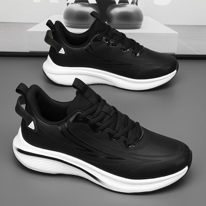 

Men s autumn and winter running shoes low-top mesh lightweight breathable cushioning shock absorption sports shoes fashion running shoes wedge heel ti 45