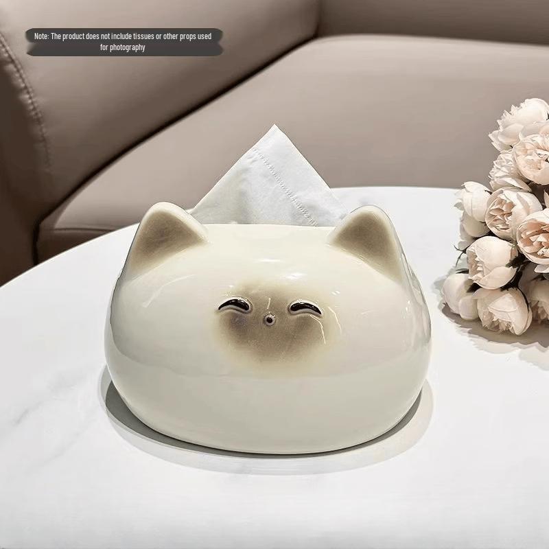 Cute Panda Tissue Box Holder