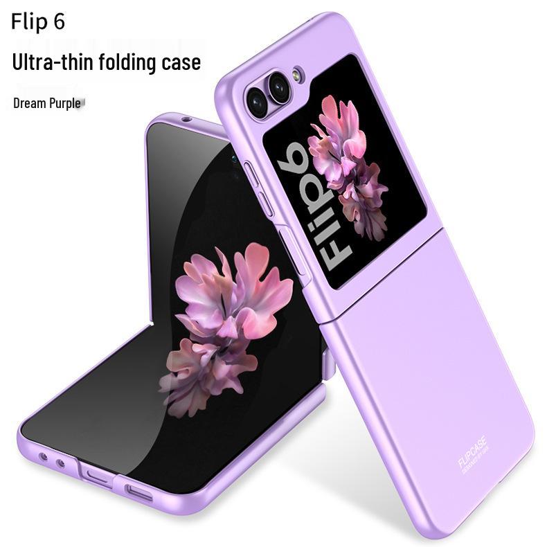 Samsung Z Flip 6 Ultra-Thin Frosted Solid Color Phone Case