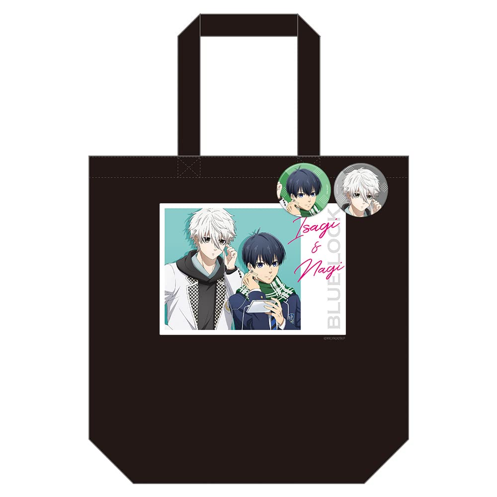 

TV anime Blue Lock tote bag with can badge