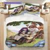 Companions Azure Threepiece Set 1 Duvet Cover 2 Pillowcase Without Core Gift Bedding Set Duvet Cover And Pillowcase Decorative Down Comforter