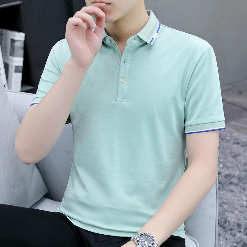 2026 Men's Short Sleeve Polo T-Shirt, New Style Lapel Casual Top