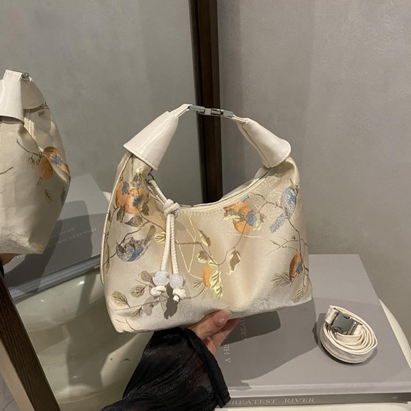 

New Chinese Style Women S Handbag 2025 New Style High-Value Fashion Shoulder Bag/Crossbody Bag/Handbag one size
