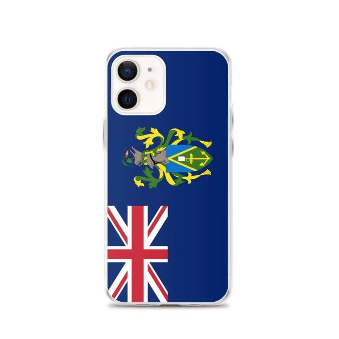 Coque Télephone Drapeau Îles Pitcairn - iPhone 12