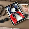 Korean Style High-End Printed Silk Scarf - Versatile Fashion Accessory