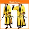 Halloween Scary Costume For Men Featuring A Bewitching Taoist Robe And Hat
