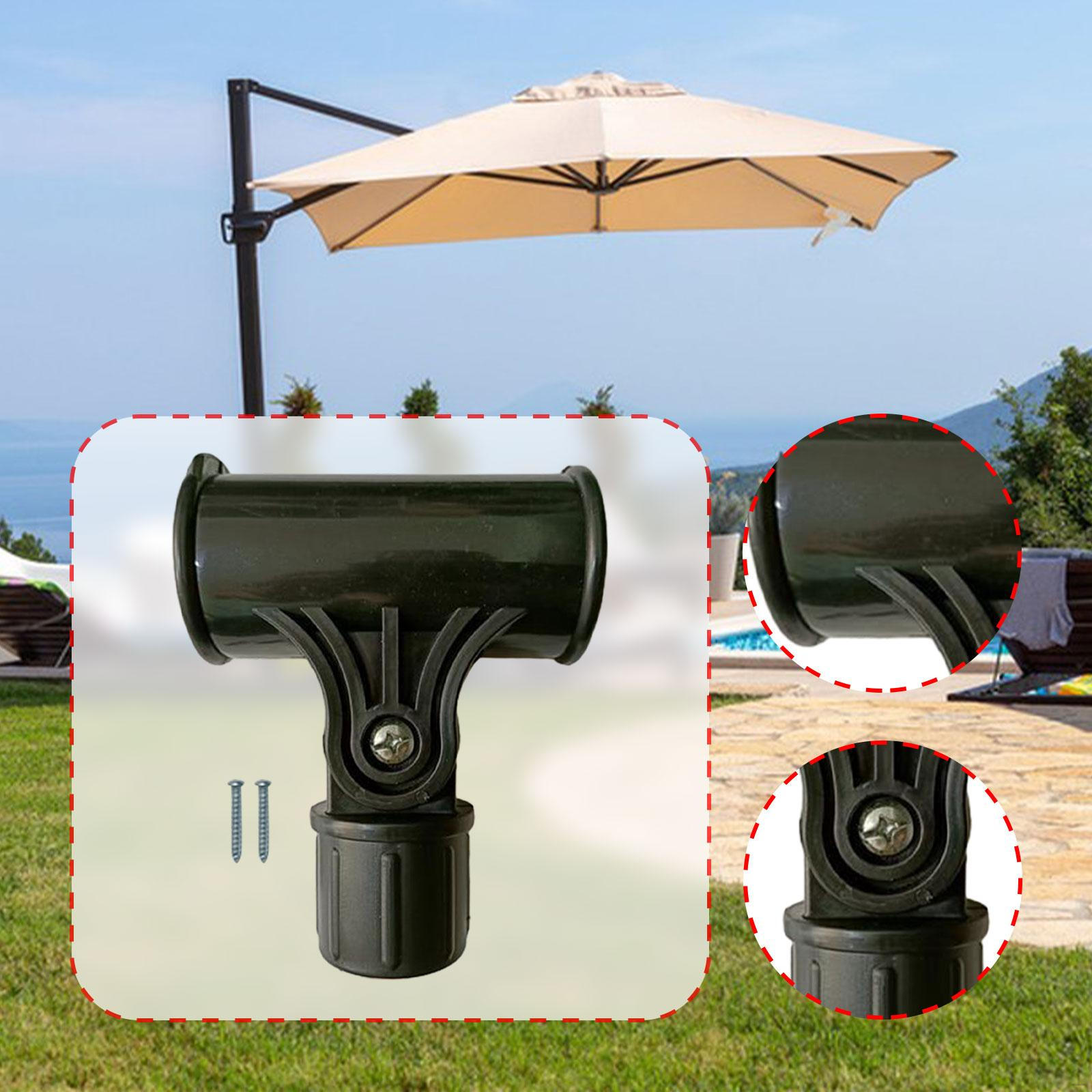 

Adjustable Outdoor Umbrella Stand, Garden Accessories, Angle Flexibility, Connector,