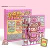 Sticker Book Telado Busy Book Paper DIY Scene Material Sticker Handmade Quiet book  Girls