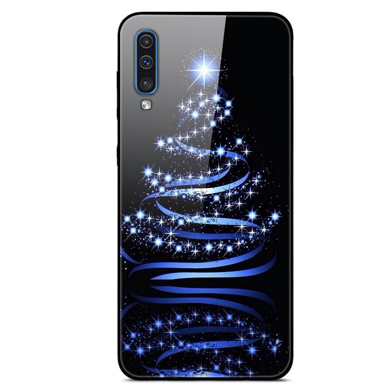 6.4" For Samsung Galaxy A30s A51 A50 Case A 30s Glass Back Cover Case For Samsung A30s A50 A70 A51 Case A 30 s A 51 Case Bumper