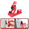 6Pcs 12mm Grip Style Circuit Breaker Lockout Device Serrated Jaws Breaker Lock Out Tool for Electrician Maintenance