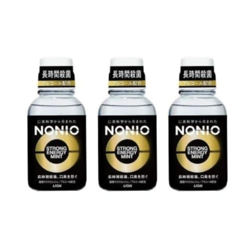 

[Exclusive] Strong Energy Mint Mouthwash, 80ml, Set of 3, Portable