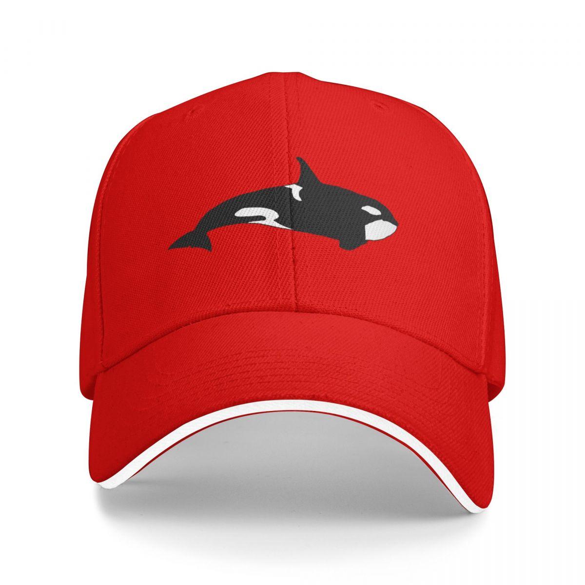 Унисекс Бейсболки Косатка Orcinus Orca Летние Спортивные Бейсболки Кепка в Стиле Хип-Хоп Кепка-Кепка Многоцветные Кепки One Size