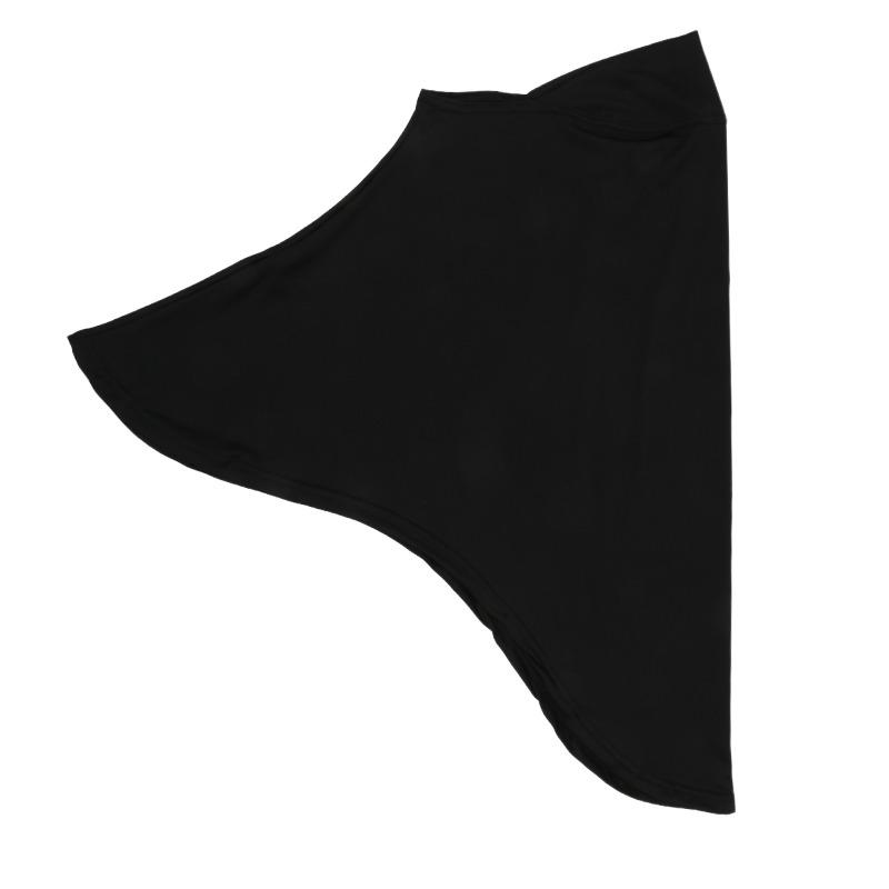 Solid Color Simple Muslim Underscarf Women Veil Hijab Comfortable Breathable Casual Ramadan Islamic Head Scarves Turbans