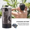 Compact and Lightweight Camping Shower Bag User-Friendly On Off Switch Solar Powered Heat Absorbing Design with Durable Build