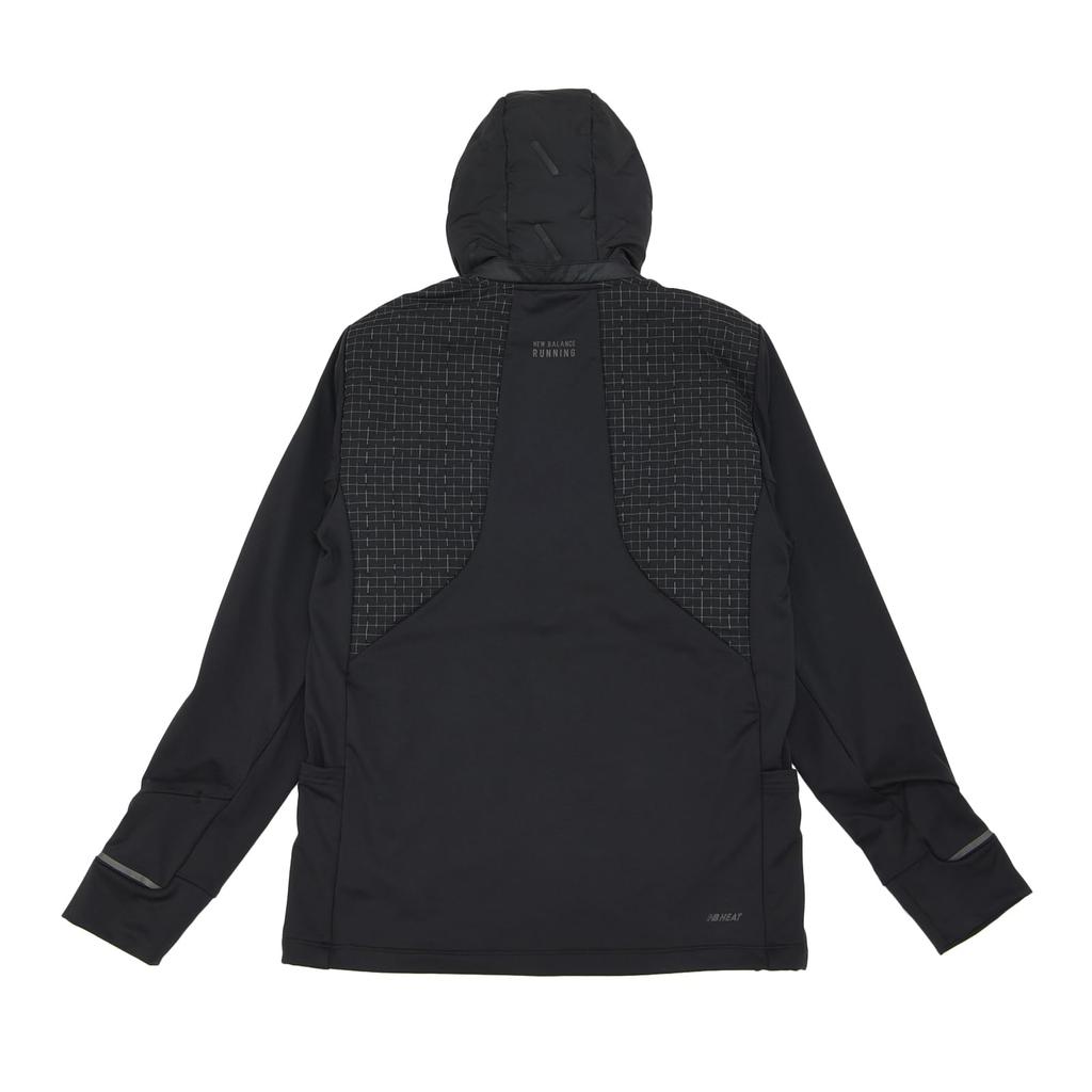 New Balance Impact Luminous Heat Jacket MJ33256 Black Men's (Size S)