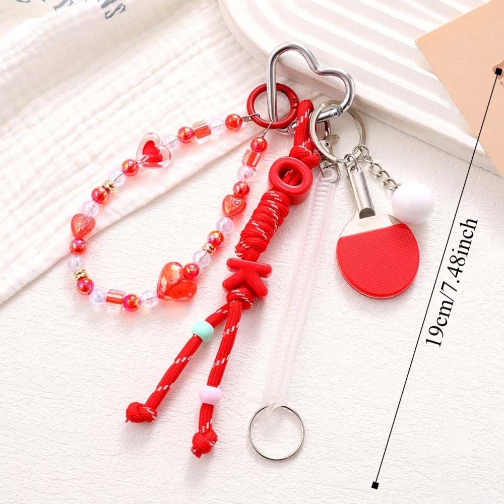Stylish Design Baseball Braid Rope Pendant Hanging Chain Braided Bag Charm  Handbag Accessory