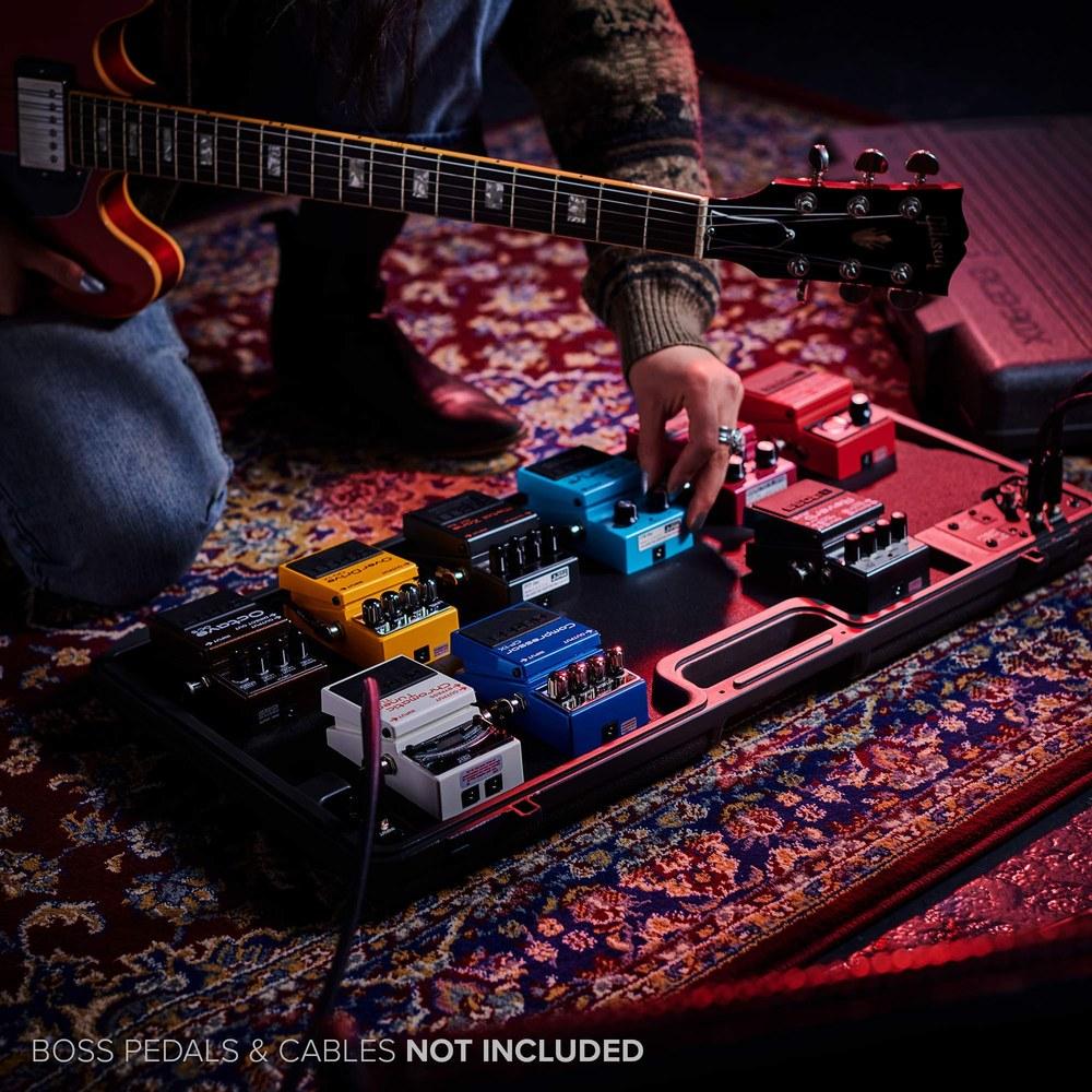 Boss BCB-90X Pedalboard Effect Case Junction Box Lightweight Durable Design Live Studio Equipment Holding Pad Cable Management