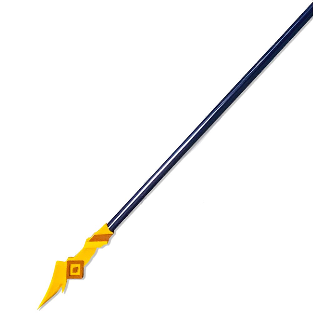 Zhongli Vortex Vanquisher Cosplay Weapon Wooden Prop 180cm Cosplay Accessories