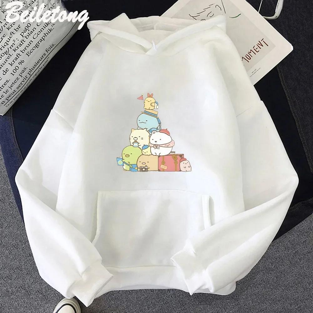 Sumikko Gurashi Hoodies Y2k Clothes Female Graphic Sweatshirts Aesthetic Graphic Kawaii Women Sweatshirt for Men Clothing
