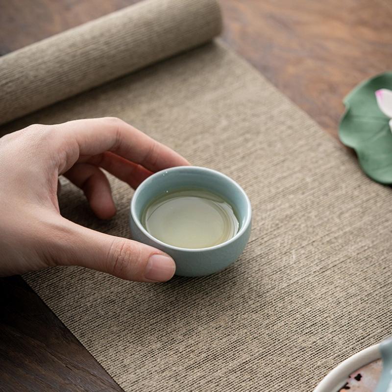 Teiera in ceramica Ge Yao tazza da tè manuale teiera cinese incrinata può sollevare teiere Xishi teiera Kung Fu domestica