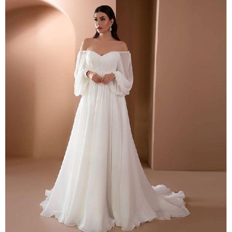 Women's off-the-Shoulder Formal Dress Silm Pure Color Long Dress Women Sexy Party Meeting Dress