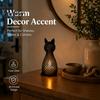Modern Animal Light Hollow Mesh Cat Table Lamp, 3D Printed Kitten Night Light, Nursery Bedside Desk Lamp for Bedroom Living Room Home Decor