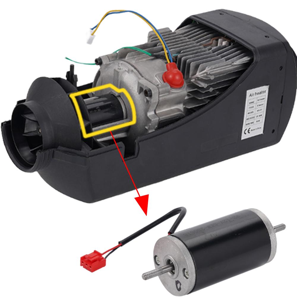12V 5Kw Motor Red Plug Parking Heater Fan Assembly Motor Is Suitable for Car Heater Accessories