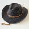 New western cowboy hats for men and women can take summer vacation travel sunscreen sun hat retro sun hat knight hat