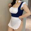 Sex Underwear Large Size 100kg Sexy Seduction Maid Outfit Free Open File Super Spicy Campus