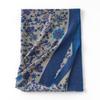 Autumn and Winter Printed Cashmere Scarf Elegant Printed Cashmere Feel Scarf Women's Warm and Cold Proof Scarf