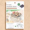 Портативна, модульна піч, готовий набір вогнища