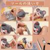 Dennty Wool Felting Kit with 40 Colors of Wool and Needles, Felting Needle Set, Craft Tools, DIY Materials, Beginner's Kit