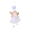 Weihnachtsengel Puppe Dekoration Feiertagsparty Hängende Deko Festliche Weihnachtsengel Puppen Ornamente für Baum Zuhause