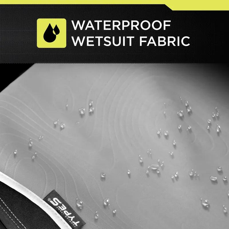 

Auto Drive Wetsuit Slip-On Seat Protector Gray Topographical Universal Fit 1Piece artificial leather серый
