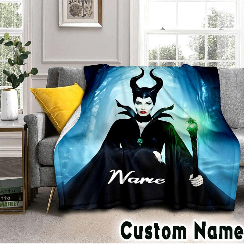Custom Name Villains Blanket Bedding Blanket Picnic Blanket for Women Men, Throw Blankets for Couch Bed, Christmas and Halloween Gifts