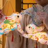 Chinese Style Mid-Autumn Festival Lantern Glowing Handheld Rabbit Lantern  School Project
