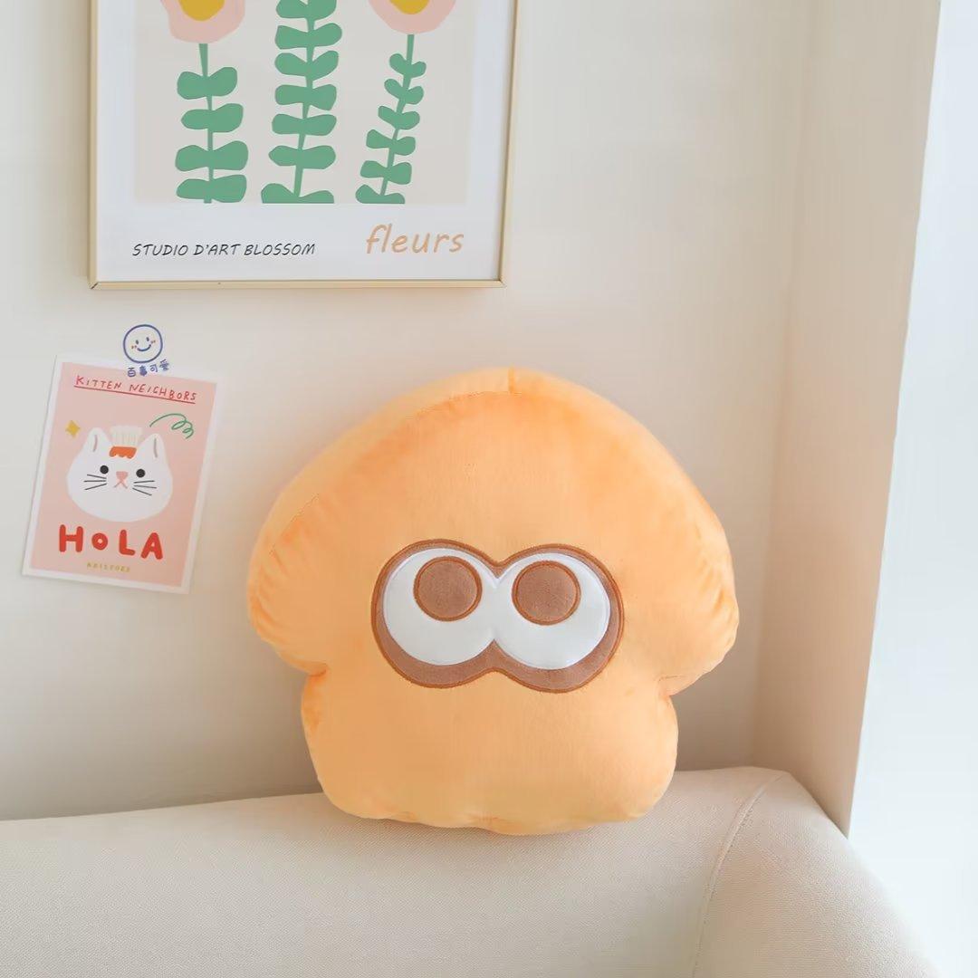 Jet Warrior Squid Octopus Pillow Cushion Children Cartoon Plush Doll Toy Orange Squid 33 * 34 * 11cm