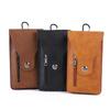 Mode Leder Männlichen Taille Pack Telefon Beutel Taschen Taille Tasche männer Gürtel Tasche Multifunktionale Wasserdicht Taille Tasche Umhängetaschen