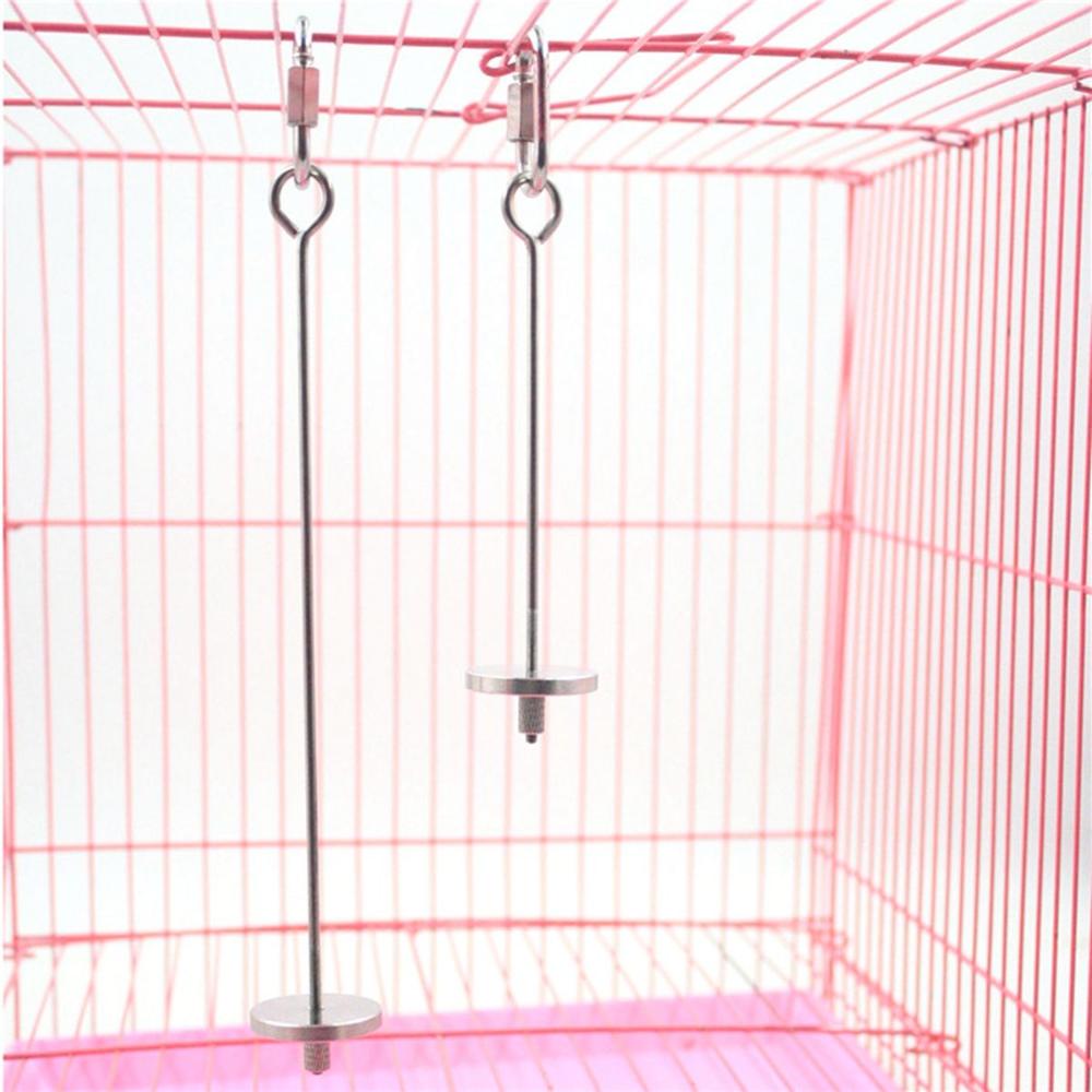 Cage Accessories Pet Treat Foraging Toy Vegetable Skewer Bird Food Holder Parrot Feeder Fruit Stick