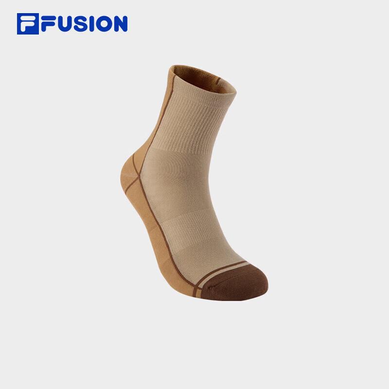 FILA FUSION Унисекс Спортивные носки средней длины с цветовыми блоками M